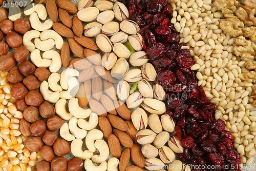 Image of Nuts background