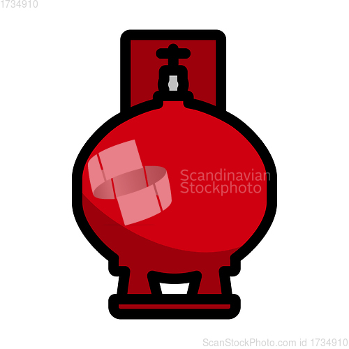 Image of Gas Cylinder Icon