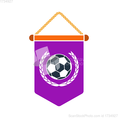 Image of Football Pennant Icon