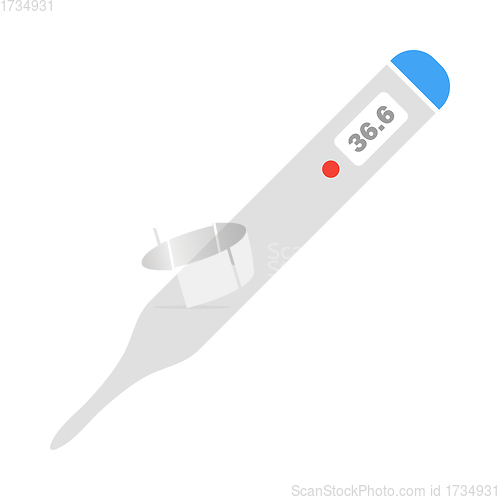 Image of Medical Thermometer Icon