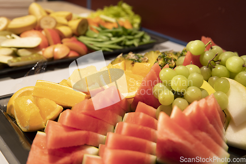 Image of Plate of Fruit