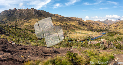 Image of Andringitra national park,mountain landscape, Madagascar wilderness landscape