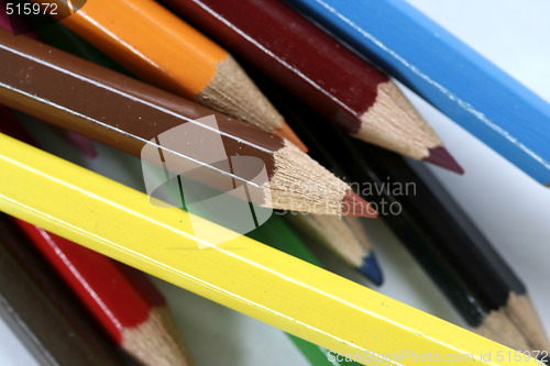 Image of Close-up pencil.