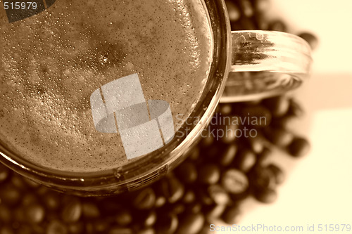 Image of Cup with coffee