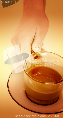 Image of Cup with coffee