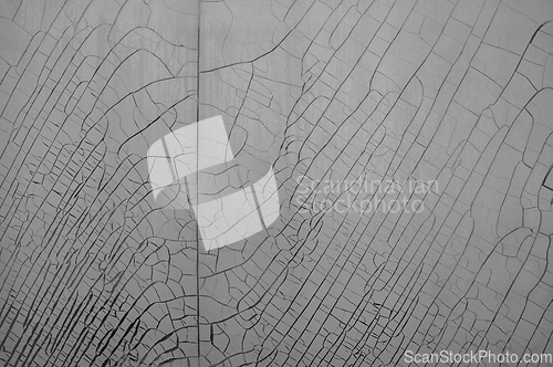 Image of cracked plastic film background