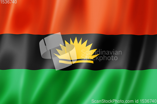 Image of Biafra ethnic flag, Africa