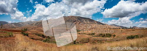 Image of Devastated central Madagascar landscape - Mandoto, Vakinankaratra Madagascar