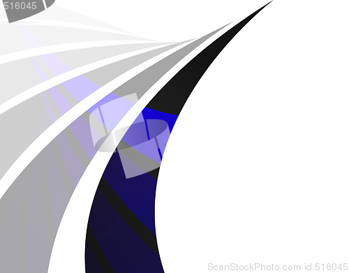 Image of Abstract Swoosh Layout