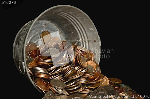 Image of Bucket Of Money