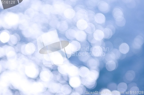 Image of Blue and white background