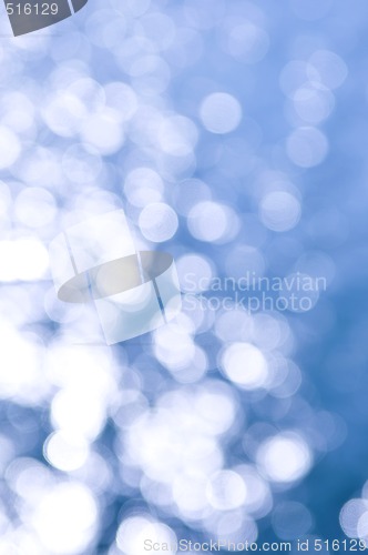 Image of Blue and white background