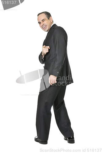 Image of Businessman on white background