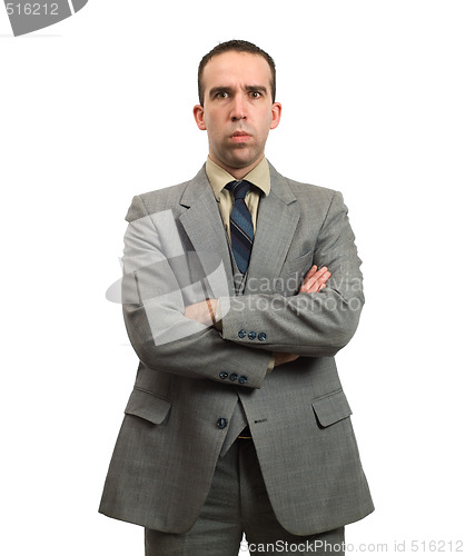 Image of Stern Businessman