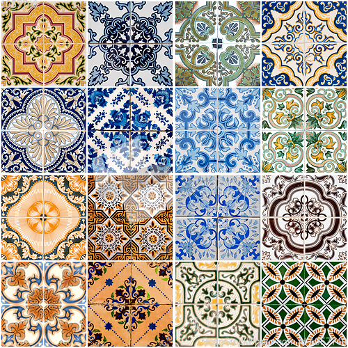 Image of Vintage ceramic tiles