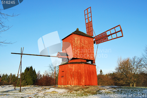 Image of Wooden Windmill