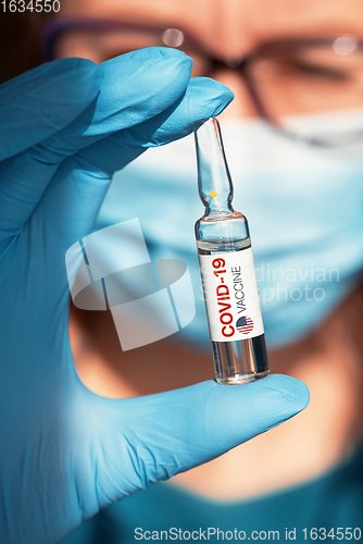 Image of Coronavirus USA-developed vaccine