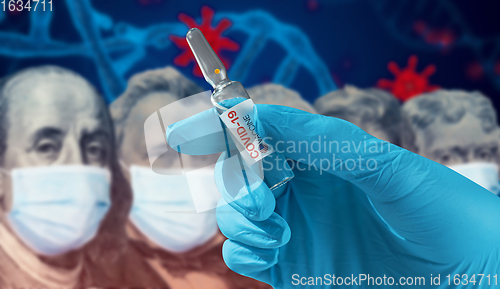 Image of Coronavirus USA-developed vaccine