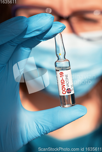 Image of Coronavirus Britain-developed vaccine