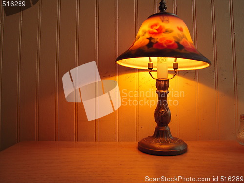 Image of Light on table