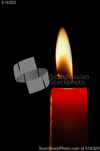 Image of Red candle