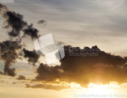 Image of sky during sunset