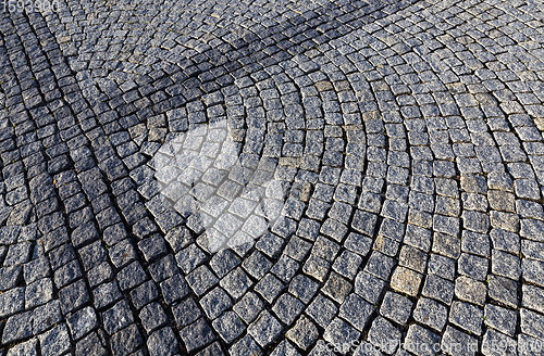 Image of concrete tiles of two colors