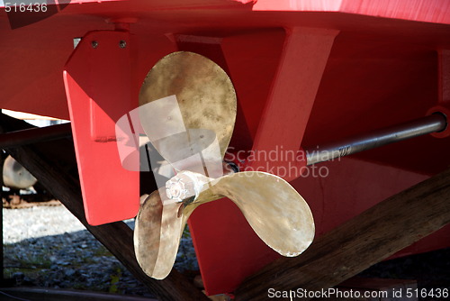 Image of Boat propeller