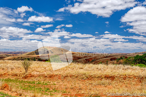 Image of Devastated central Madagascar landscape - Mahajanga Province Madagascar