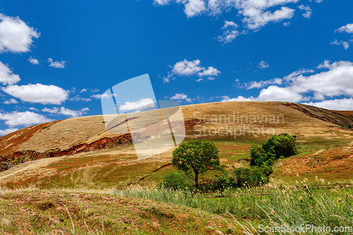 Image of Devastated central Madagascar landscape - Mahajanga Province Madagascar