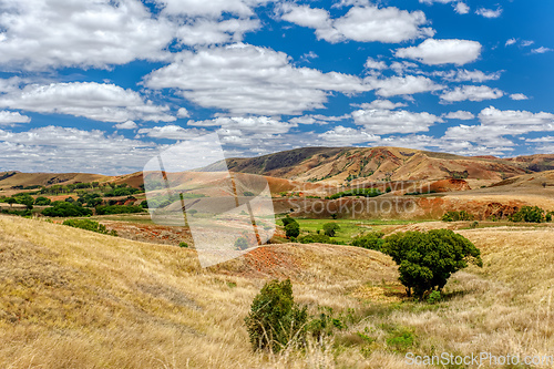 Image of Devastated central Madagascar landscape - Mahajanga Province Madagascar