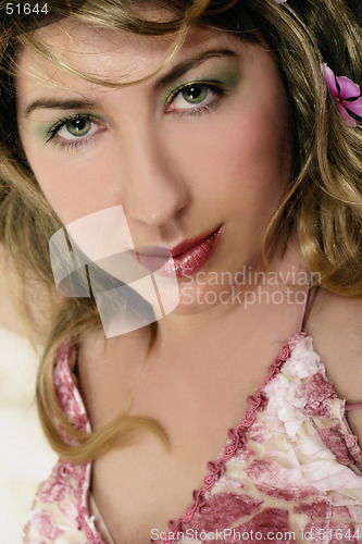 Image of Green eyed beauty