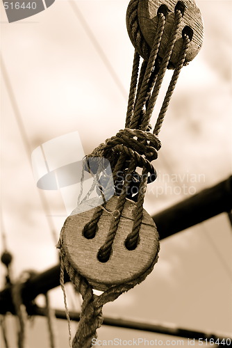 Image of Ship rigging