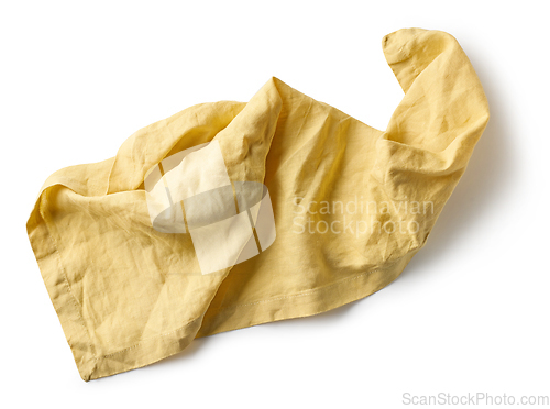 Image of yellow cotton napkin