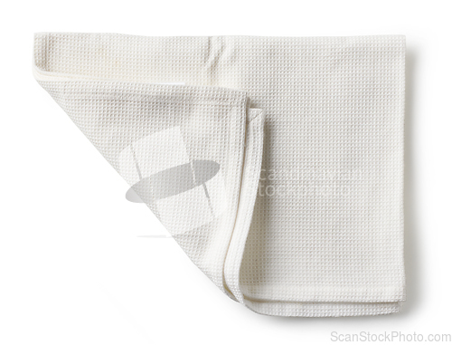 Image of folded cotton napkin