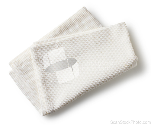 Image of folded cotton napkin