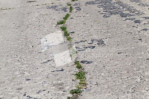 Image of a road made of concrete