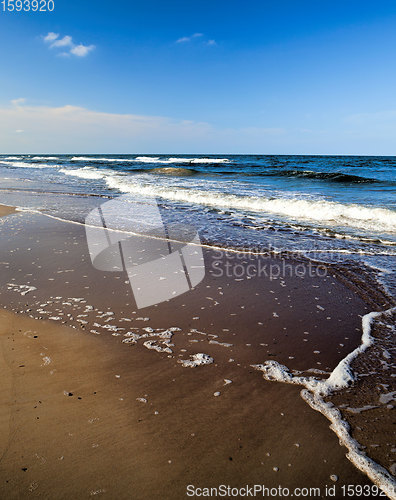 Image of day on the coast of the Baltic sea