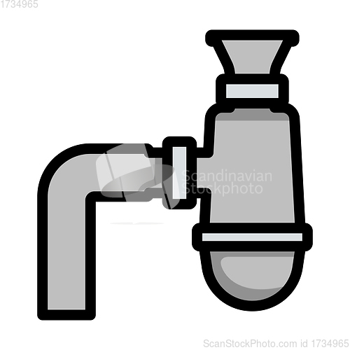 Image of Bathroom Siphon Icon