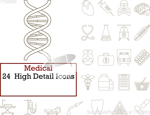 Image of Medical Icon Set