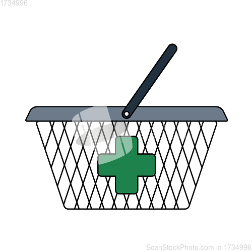 Image of Pharmacy Shopping Cart Icon