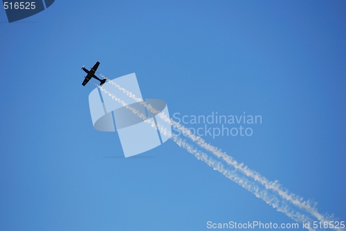 Image of An Air Show Plane.