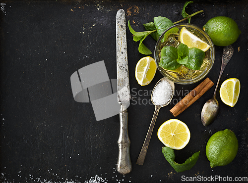 Image of Mojito ingredients