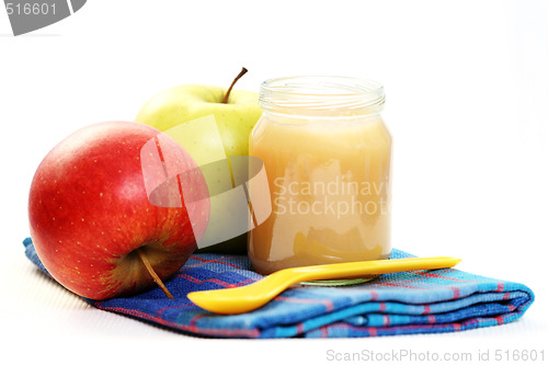 Image of apple for baby