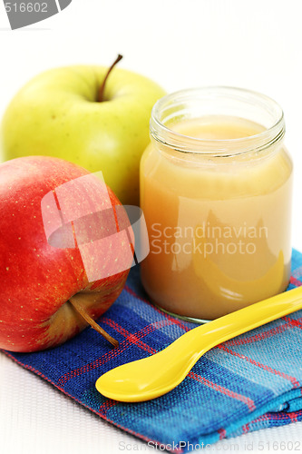 Image of apple for baby