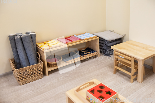 Image of Montessori for the learning of children