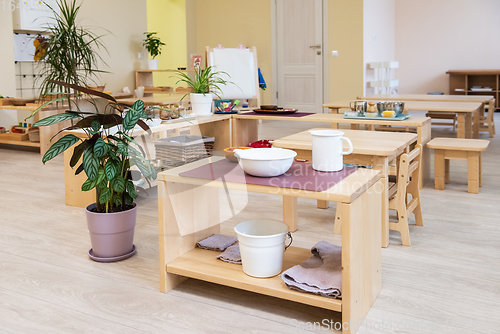 Image of Montessori for the learning of children