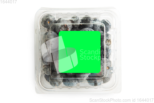 Image of Blueberry in plastic bag