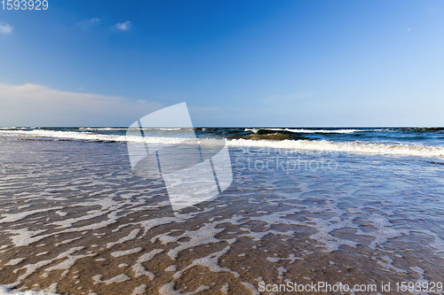 Image of day on the coast of the Baltic sea