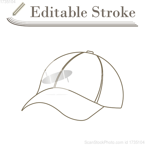 Image of Baseball Cap Icon